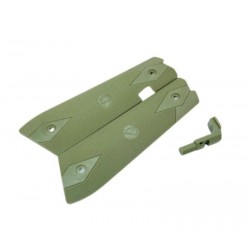 CTM tactical AAP-01 Grips + Release button - OD - 