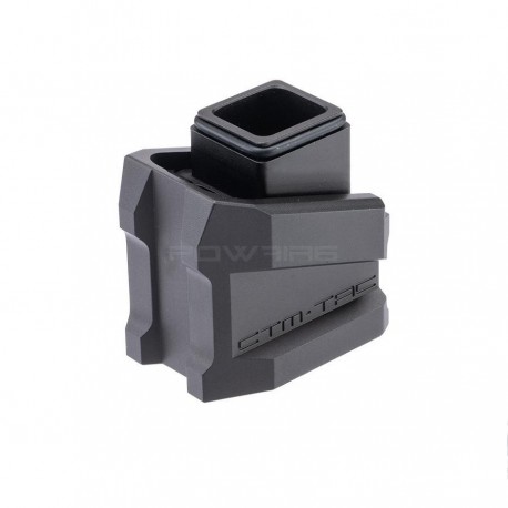 CTM tactical CNC Magazine Extension Plate for AAP-01 / We Glock - Black - 