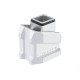 CTM tactical CNC Magazine Extension Plate for AAP-01 / We Glock - Silver - 