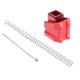 CTM tactical CNC Magazine Extension Plate for AAP-01 / We Glock - Red - 