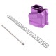CTM tactical CNC Magazine Extension Plate for AAP-01 / We Glock - Purple - 