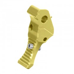 CTM tactical CNC Athletics Trigger for AAP-01 / We Glock - Champagne gold