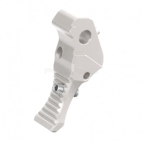 CTM tactical Détente CNC Athletics CNC pour AAP-01 / We Glock - Silver