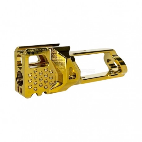 CTM Tactical FUKU-2 CNC compensator for AAP-01 FUKU-2 long slide - Diamond Gold - 
