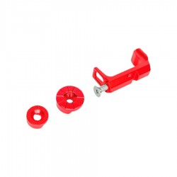 CTM bouton d'ejection chargeur ambidextre Fuku-2 pour AAP-01 - Rouge - 