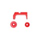 CTM bouton d'ejection chargeur ambidextre Fuku-2 pour AAP-01 - Rouge - 