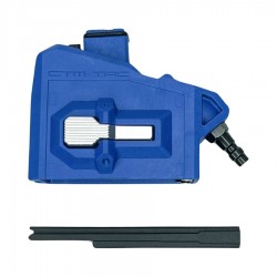 CTM tactical Adaptateur de chargeur HPA M4 pour AAP-01 / Glock - Bleu / silver