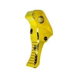 CTM tactical CNC Athletics Trigger for AAP-01 / We Glock - Electroplated gold - 