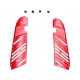 CTM kit pistol grip Fuku-2 en CNC pour AAP-01 - Rouge - 