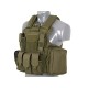 8FIELDS gilet tactique de combat avec systeme molle - OD