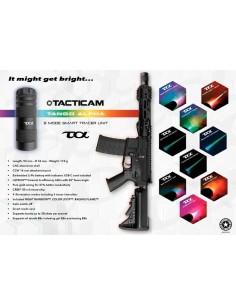 Tacticam traceur Multicolore avec flammes 14mm CCW -  2