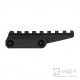 PTS Unity Tactical FAST Optic Riser (Polymer) - Noir