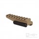 PTS Unity Tactical FAST Optic Riser (Polymer) - Dark Earth - 