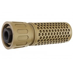 Knight's Armament Airsoft 556 QDC / CQB Airsoft Suppressor w/ Quick Detach Function (14mm CCW) - BLACK