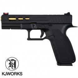 KJ Works KP-13-C C02 GBB - Black / Gold