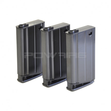 VFC 160rds Magazine for SCAR-H (3pcs Box Set) Black - 