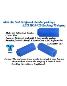 SHS Air Seal Reinforced chamber packing AEG hop up bucking 70 degree -  2