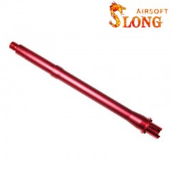 Slong Outer barrel 10.5 inch for AEG M4 - Red - 