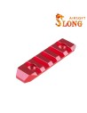 SLONG AIRSOFT Rail M-lok CNC 68mm - Red