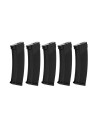 Specna Arms set of 5 175rds S-Mag Magazine for J-series - Black