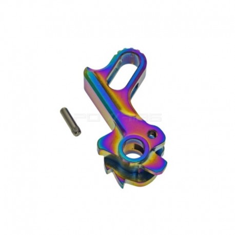 COWCOW Technology Match Grade Stainless Steel Hammer for Hi-capa - Rainbow - 