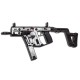 ASZ Complete adhesive kit for Krytac Kriss Vector AEG + one extra mag - Hexatal white - 