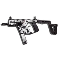 ASZ Complete adhesive kit for Krytac Kriss Vector AEG + one extra mag - Hexatal white - 