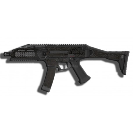 ASZ Complete adhesive kit for Scorpion EVO 3A1 + one extra mag - Black DunDee 3D - 