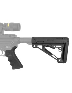HOGUE Grip and Mil-Spec Collapsible Buttstock for AR15 / M4 GBBR - black -  2