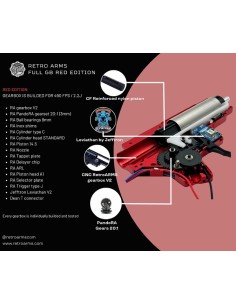 RETROARMS full Gearbox RED EDITION -  2
