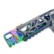 CTM Tactical FUKU-2 CNC compensator for AAP-01 FUKU-2 long slide - Electroplated Chameleon - 