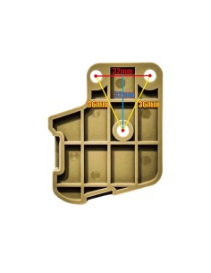 CTM tactical Holster Speed Draw pour AAP-01/C - TAN -  2