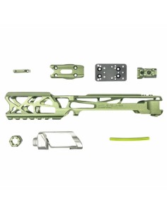 CTM tactical FUKU-2 upper CNC Skeleton pour AAP-01 - Army  Vert / Silver -  2