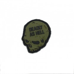 Patch Deadly As Hell - Vert - 