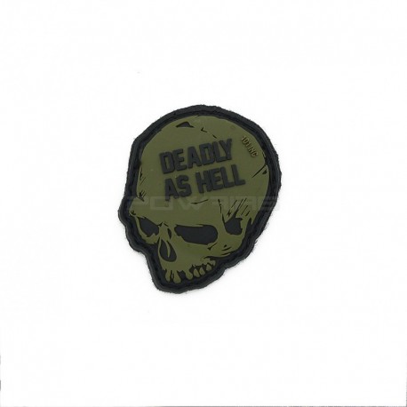 Patch Deadly As Hell - Vert - 
