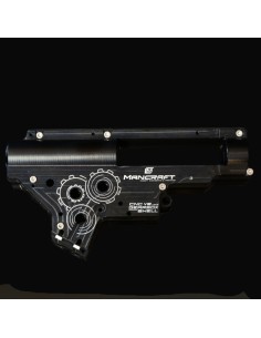 Mancraft CNC Gearbox V2 Long - 8mm - QSC - Black -  2