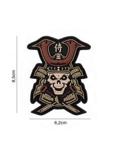 Patch Velcro Samuray Skull - Multicam -  2