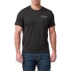 5.11 Tee shirt ABR Island - Nade noir taille XL - 