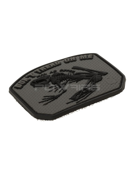 Don't Tread on me Frog  velcro patch - Ranger Green - 