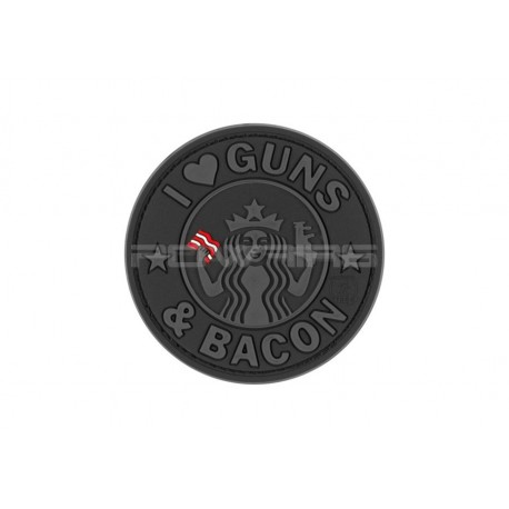 Patch Guns and Bacon - Noir - 