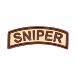 SNIPER velcro patch - Dark Earth - 