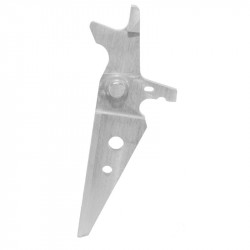 Retro Arms détente CNC type A for M4 AEG - Silver - 
