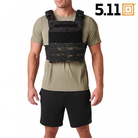5.11 TACTEC Trainer Gilet (Taille Unique ) - Multicam Black - 