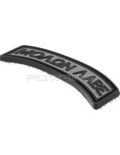 Patch Velcro Molon Labe tab - Gris -  2