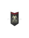 Zombie Attack velcro patch - Glowback