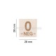 Patch velcro Groupe Sanguin desert - O- - 