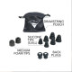 Decibullz Custom earplugs - Orange - 