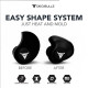 Decibullz Custom earplugs - Orange - 