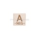Patch velcro Groupe Sanguin desert - A- - 