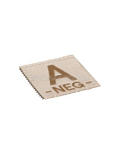 Patch velcro Groupe Sanguin desert - A- -  2